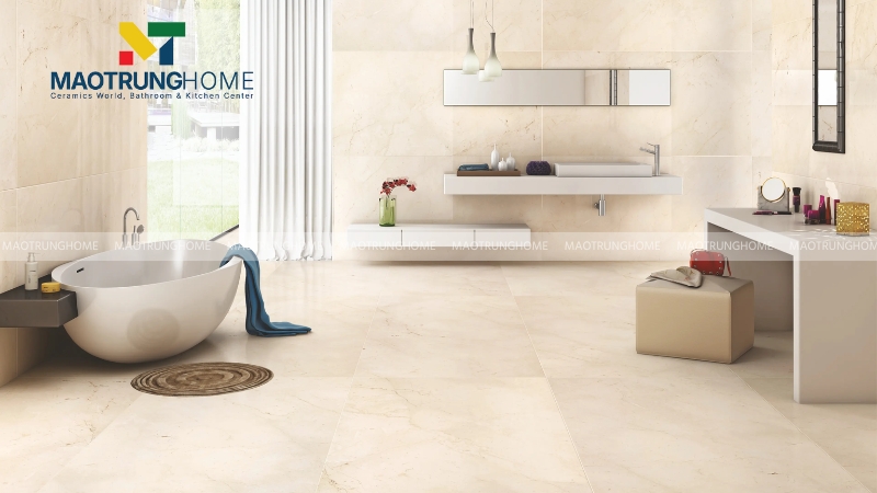 Gạch lát nền cho phòng bếp và nhà tắm