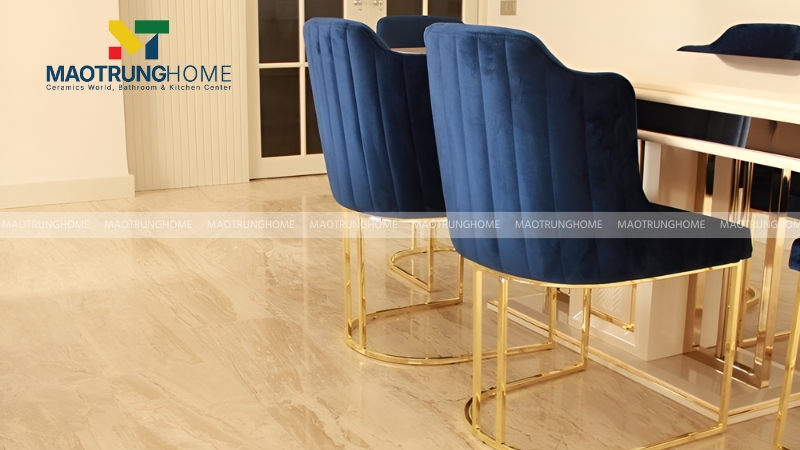 Gạch vàng kem vân đá Marble (Mẫu 4)