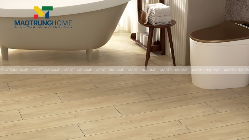 Gạch vàng kem vân gỗ (Mẫu 1)