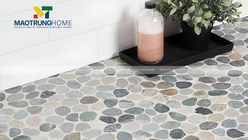 Mẫu gạch sỏi lát nền nhà tắm đẹp theo xu hướng (Mẫu 17)