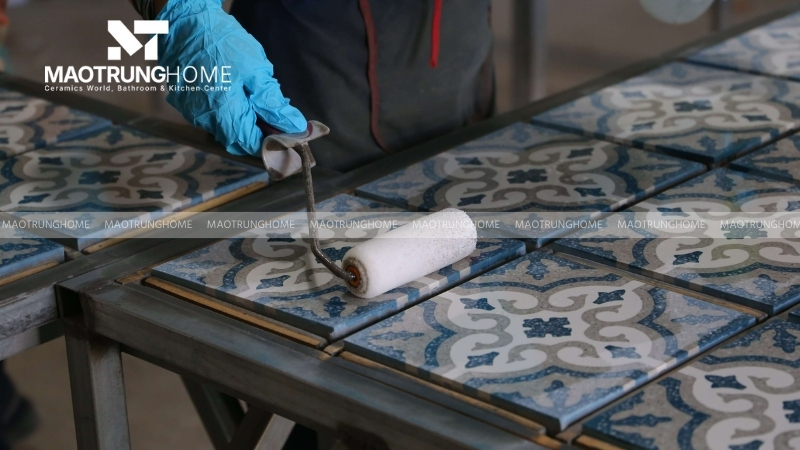 Quy trình sản xuất gạch Viettiles không nung thân thiện môi trường