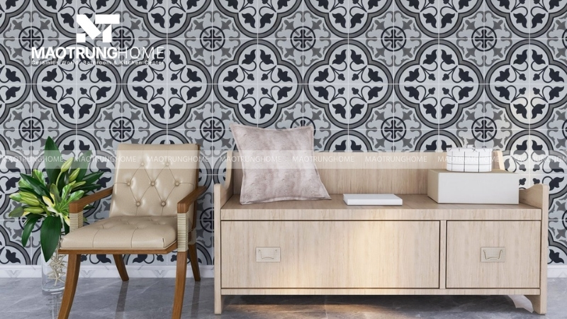 Gạch Viettiles bông mỹ thuật truyền thống