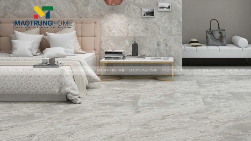 Mẫu gạch xám vân mây hiện đại (Mẫu 4)