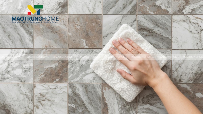 Kinh nghiệm thi công và bảo quản gạch vân mây