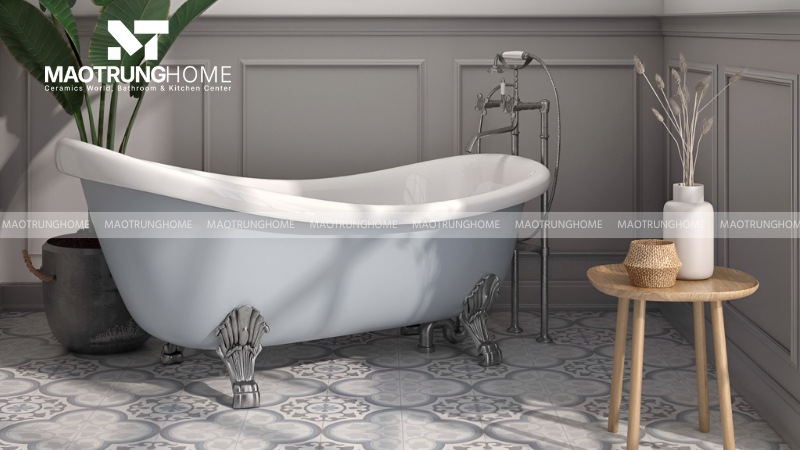 Gạch lát nền cao cấp nhập khẩu mục đích trang trí (Mẫu 4)