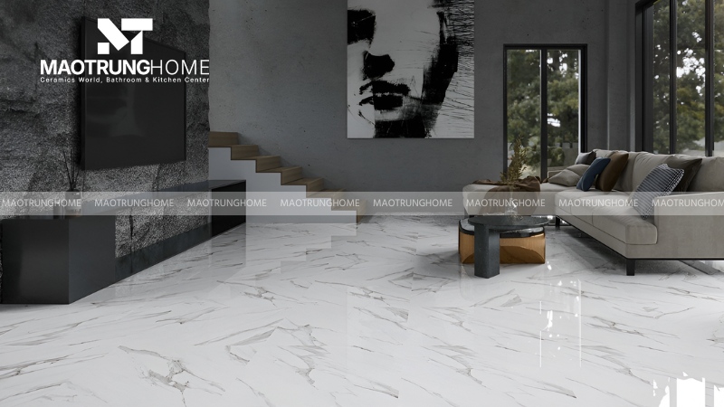 Gạch lát nền cao cấp nhập khẩu vân đá Marble (Mẫu 4)