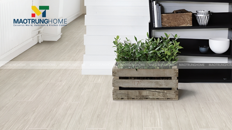 Mẫu gạch trắng sữa men mờ matt (Mẫu 5)