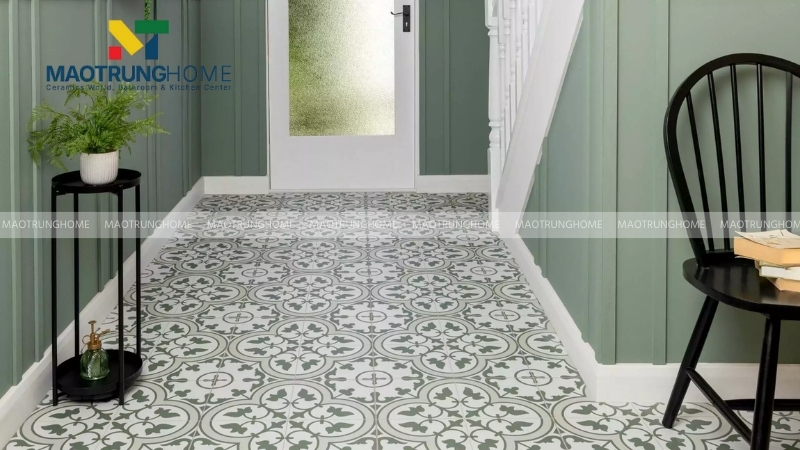 Mẫu gạch bông phong cách Indochine (Mẫu 2)