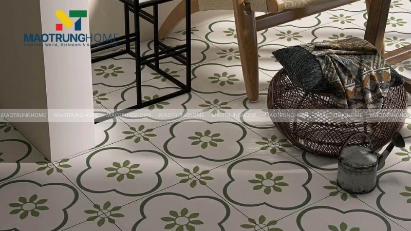 Mẫu gạch bông phong cách Indochine (Mẫu 5)