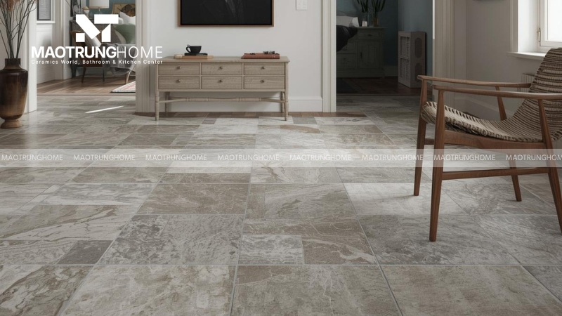 Gạch 70x70 giả đá tự nhiên mộc mạc (Mẫu 5)