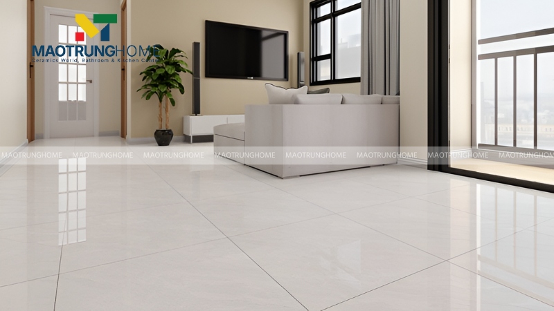 Gạch 70x70 đơn sắc tối giản (Mẫu 1)