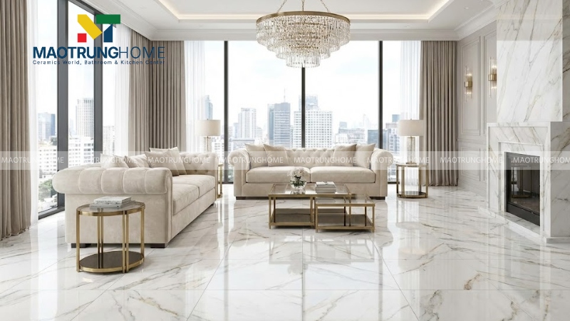 Gạch 70x70 vân đá marble sang trọng (Mẫu 2)
