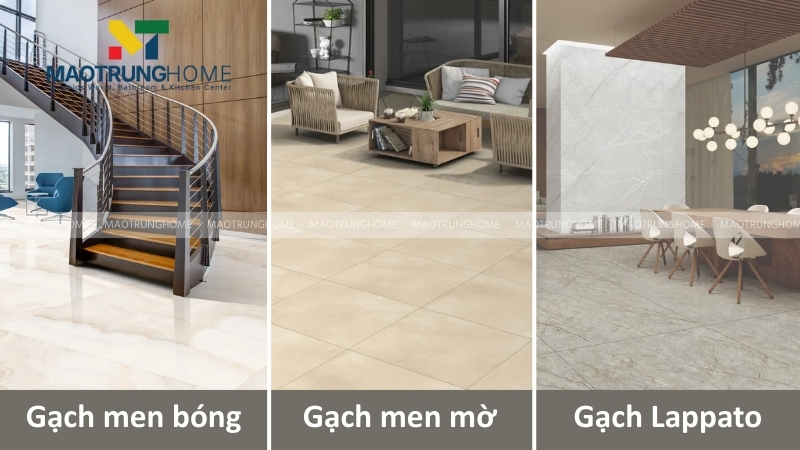 Phân loại gạch Ấn Độ theo bề mặt