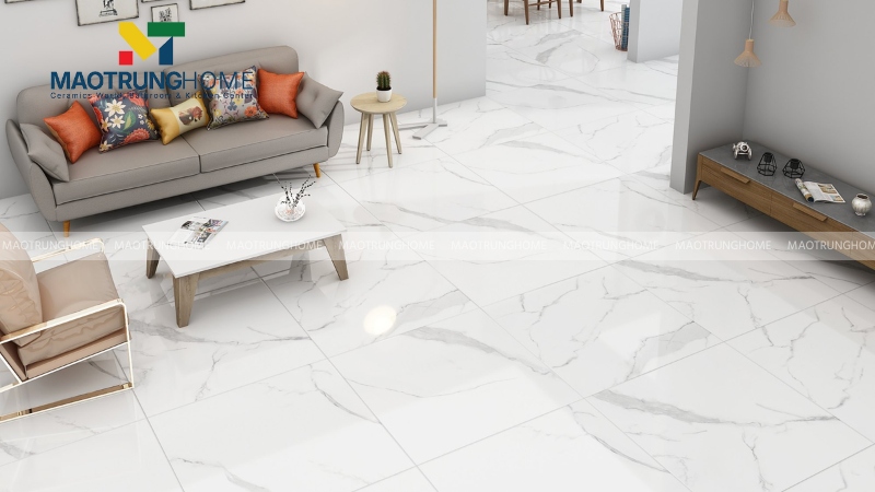 Gạch lát nền Ấn Độ 80x80 cho phòng khách và căn hộ (Mẫu 3)