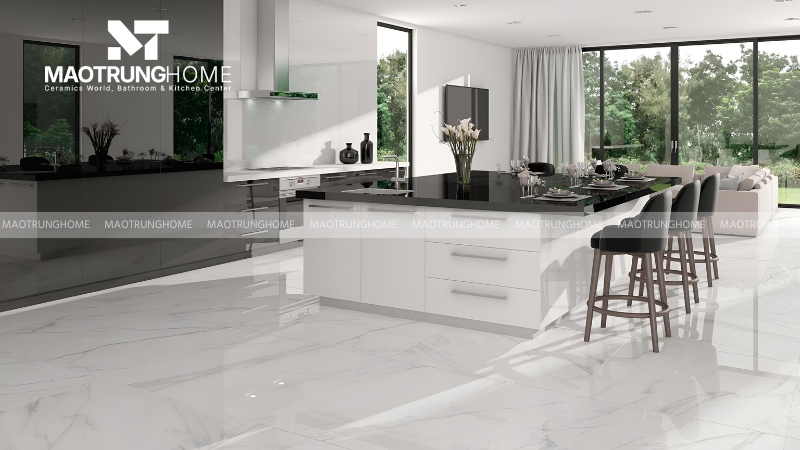 Gạch vân đá Marble sang trọng và vương giả (Mẫu 1)