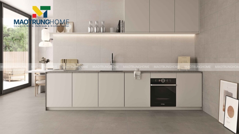 Chọn gạch cho nhà bếp và khu vực phòng ăn