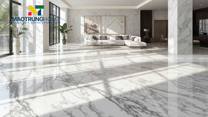 Gạch vân đá Marble sang trọng và vương giả (Mẫu 2)