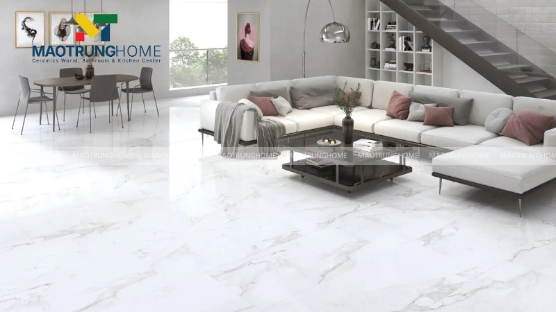 Gạch vân đá Marble sang trọng và vương giả (Mẫu 4)