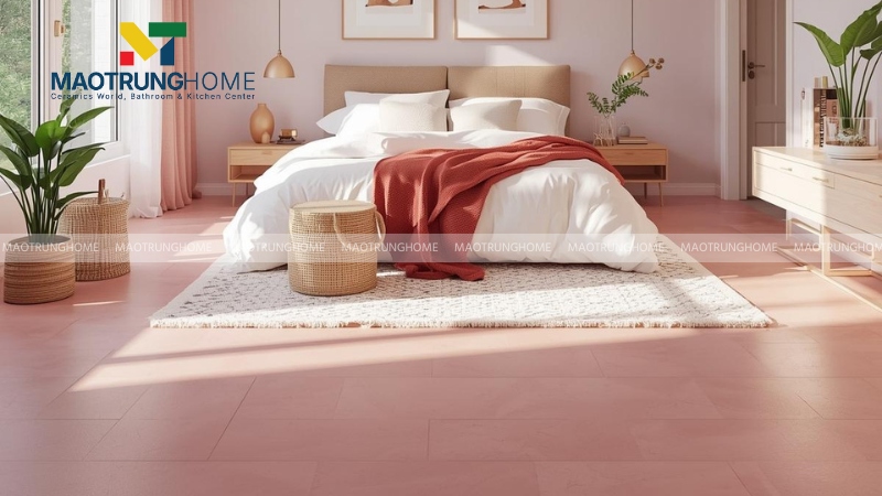 Chọn gạch lát nền cho không gian phòng ngủ