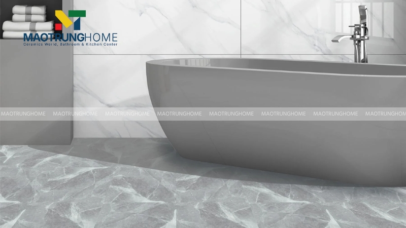 Gạch vân đá tông màu xám ghi (Mẫu 5)