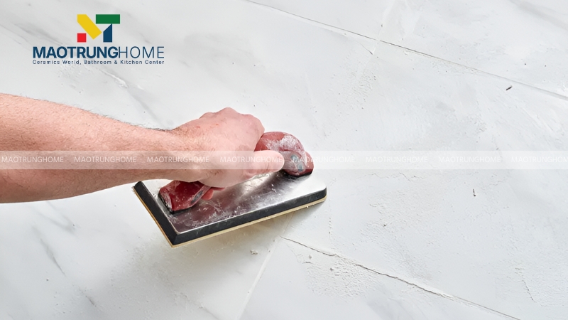 Hướng dẫn thi công và bảo quản gạch vân đá luôn bền đẹp