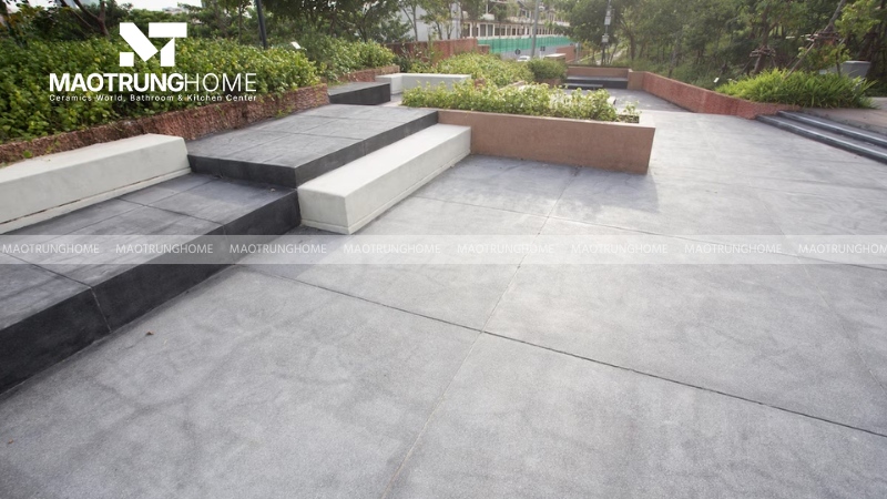 Mẫu gạch hiệu ứng xi măng tối giản (Mẫu 2)