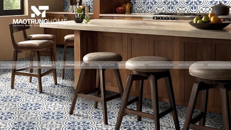 Gạch Terrazzo và gạch bông nhám nghệ thuật (Mẫu 3)