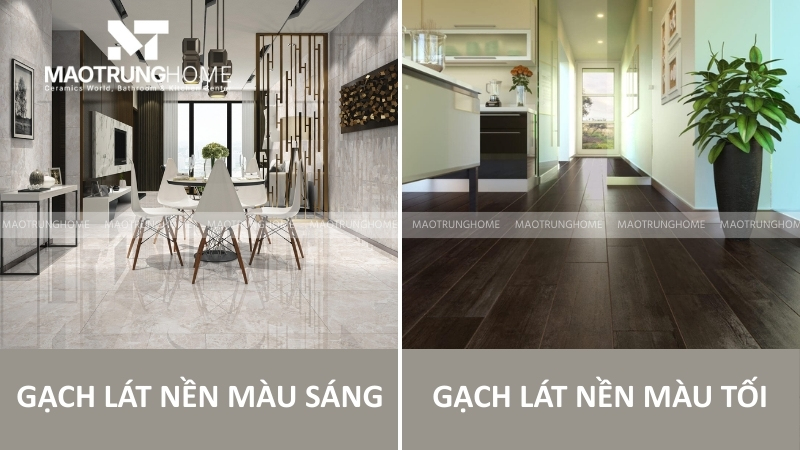 Định nghĩa và đặc điểm cơ bản của màu sắc gạch lát nền