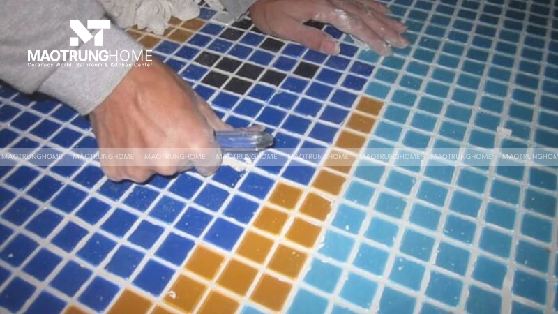 Kích thước ron cho gạch trang trí