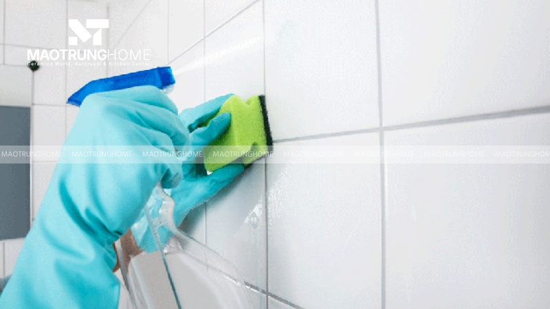 Kích thước ron cho gạch ốp tường