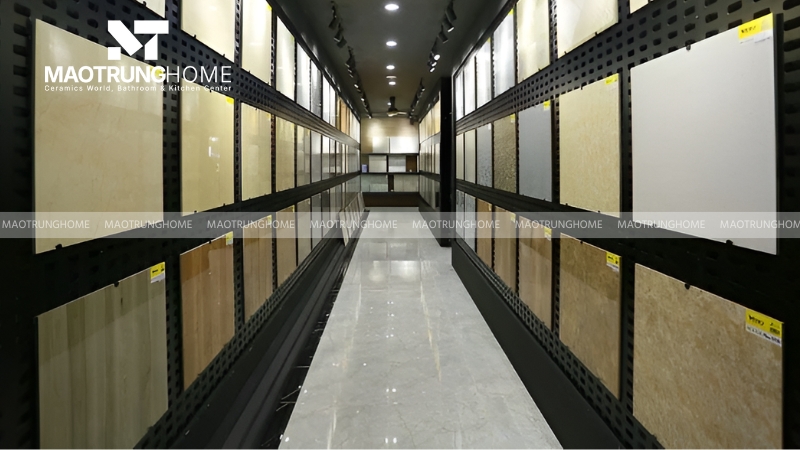 Tính thẩm mỹ và đa dạng kích thước của gạch Vitto