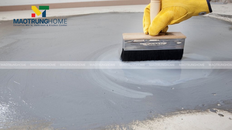 Nguyên nhân gạch bị ộp do kỹ thuật thi công hồ dầu truyền thống