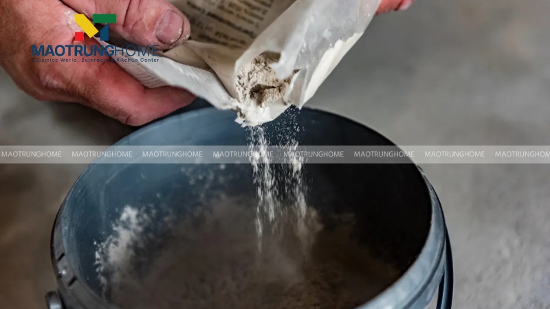 Nguyên nhân gạch bị ộp do tỷ lệ pha trộn vật liệu không chuẩn xác