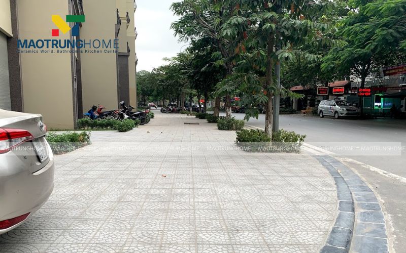 Vẻ đẹp thô mộc từ những mẫu gạch giả cổ tông màu đất nung
