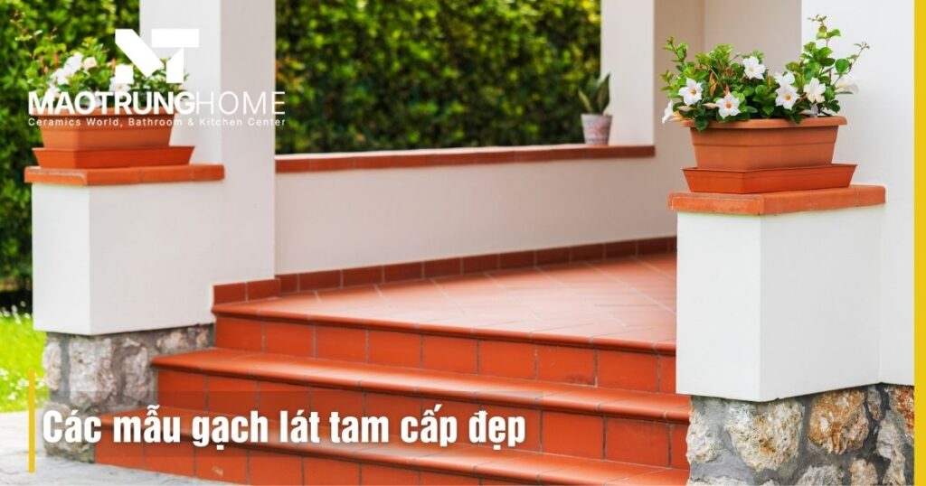 Các mẫu gạch lát bậc tam cấp