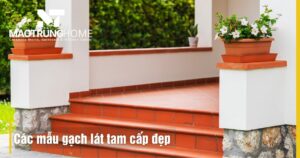 Các mẫu gạch lát bậc tam cấp