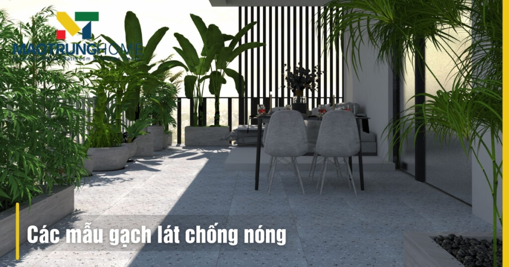 Các mẫu gạch chống nóng