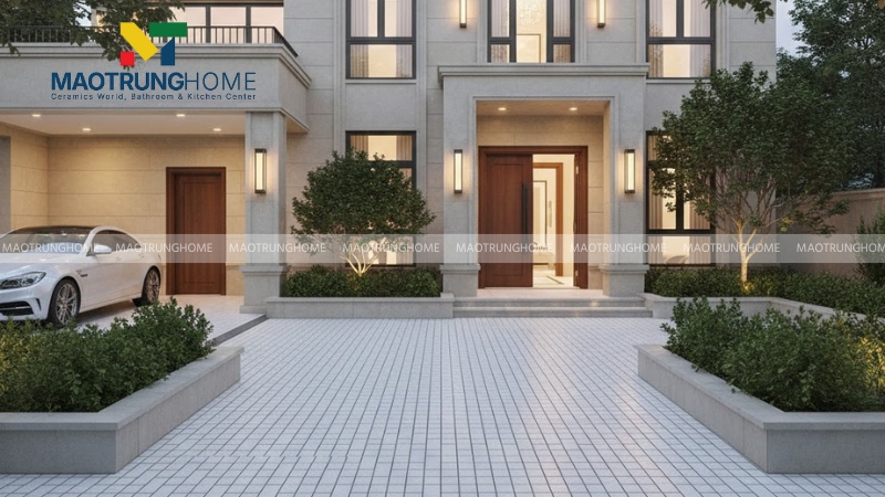 Gạch thẻ trang trí tinh tế và hiện đại (Mẫu 2)