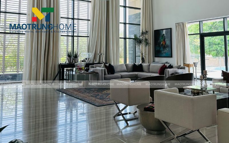 Sự phá cách từ tông màu xám khói trong thiết kế nội thất nhà gỗ