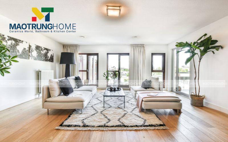 Gạch thanh giả gỗ chống xước tốt cho những gia đình có vật nuôi
