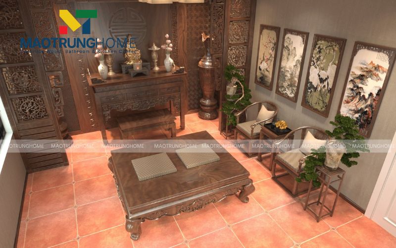 Sự tinh tế từ mẫu gạch giả cỗ