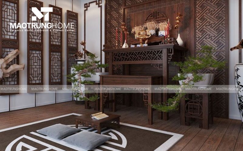 Cách bố trí nội thất phòng thờ chuẩn phong thủy, đón tài lộc
