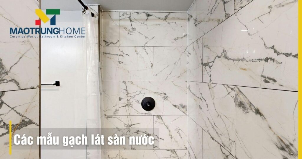 Các mẫu gạch lát sàn nước