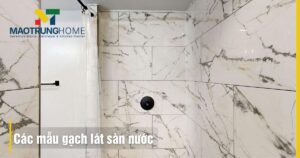 Các mẫu gạch lát sàn nước