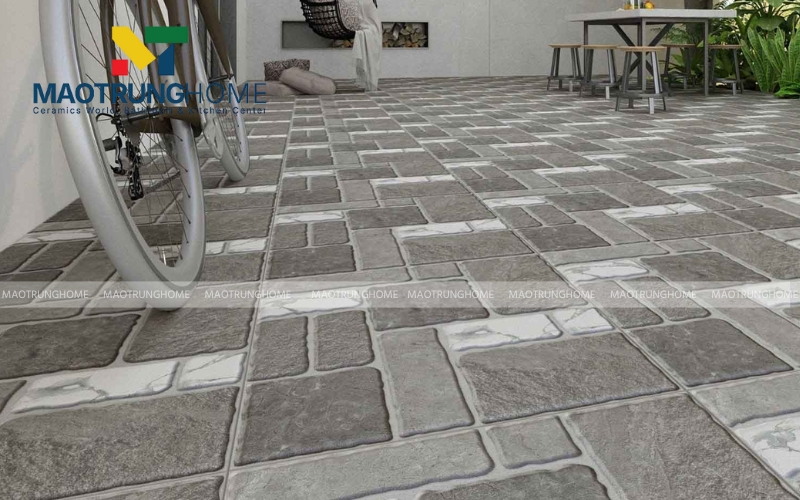 Giữ trọn nét thô mộc của đá tự nhiên trong từng viên gạch 50x50