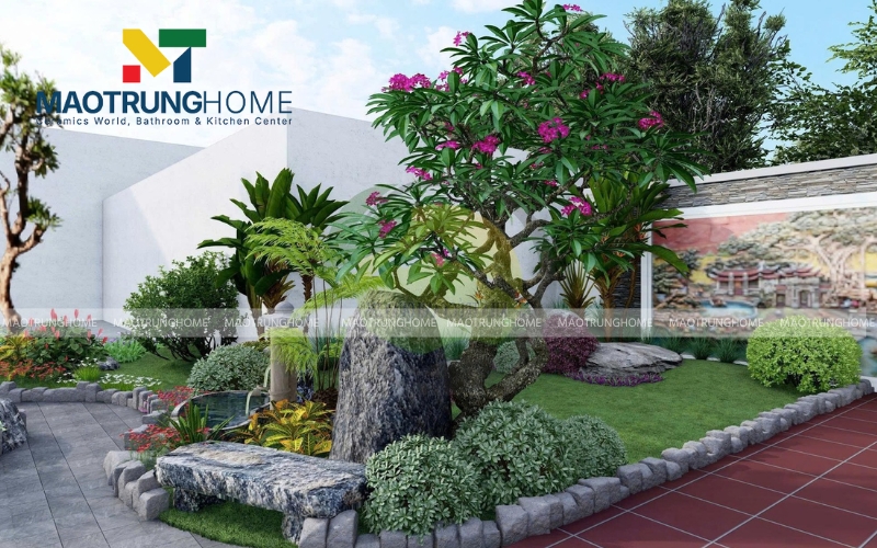 Gạch Vintage 50x50 lựa chọn lý tưởng cho homestay phong cách Indochine
