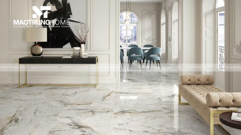 Kích thước gạch cho không gian tiêu chuẩn từ 15m2 đến 30m2