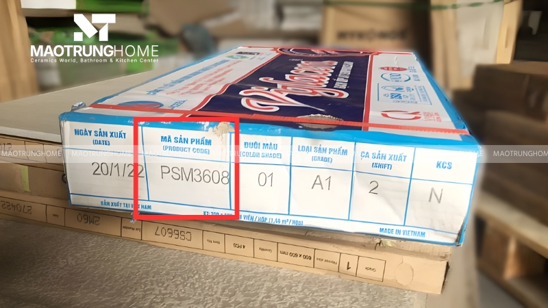 Cần lưu ý kiểm tra sự đồng nhất về lô sản xuất