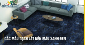 Top các mẫu gạch lát nền màu xanh đen sang trọng nhất 2026