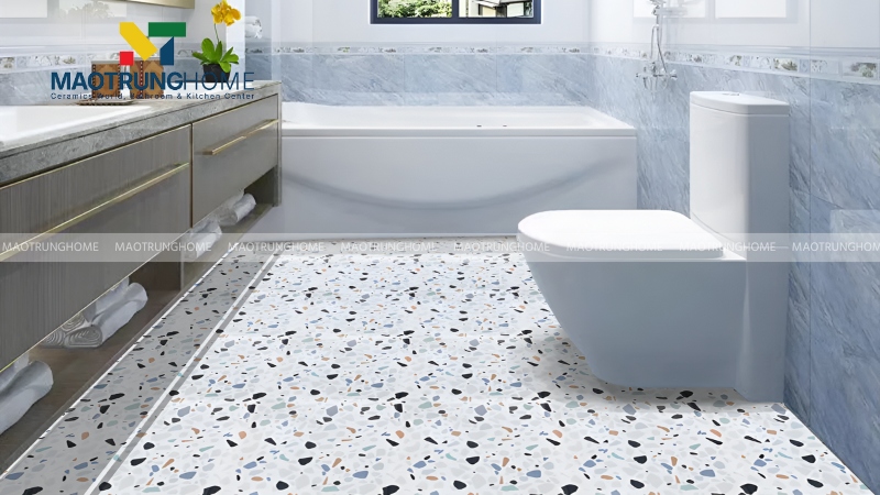 Gạch terrazzo hạt đá nghệ thuật (Mẫu 1)